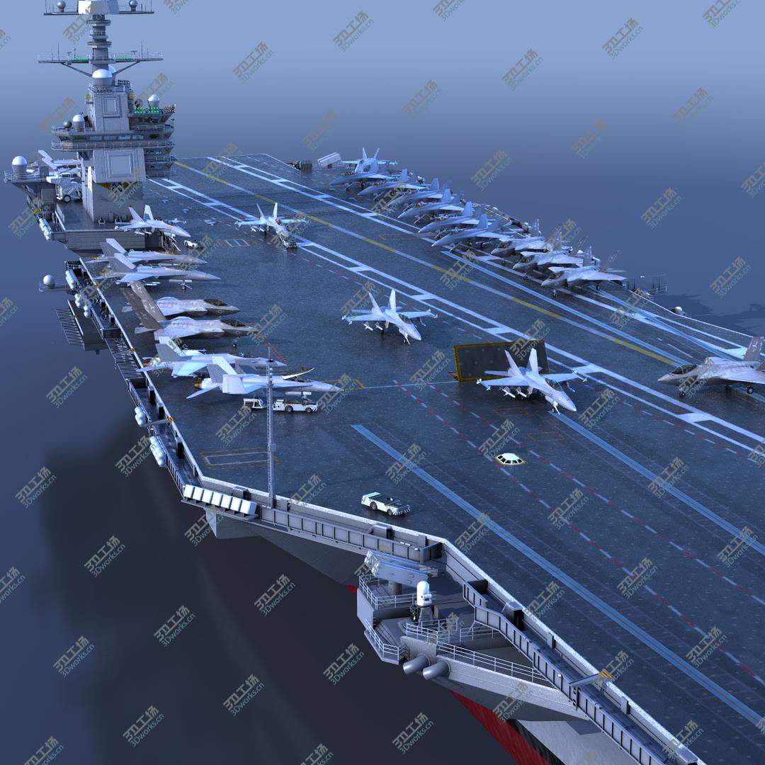 images/goods_img/20210313/3D CVN-78 USS Gerald Ford model/1.jpg